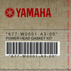 677-W0001-A3-00 Original OEM YAMAHA