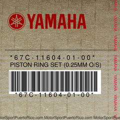 67C-11604-01-00 Original OEM YAMAHA