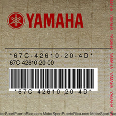 67C-42610-20-4D Original OEM YAMAHA