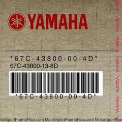 67C-43800-00-4D Original OEM YAMAHA