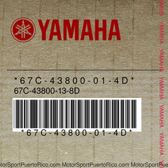 67C-43800-01-4D Original OEM YAMAHA