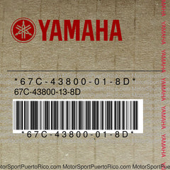 67C-43800-01-8D Original OEM YAMAHA