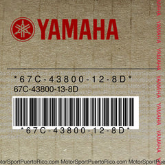 67C-43800-12-8D Original OEM YAMAHA
