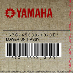 67C-45300-13-8D Original OEM YAMAHA