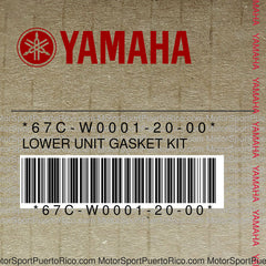 67C-W0001-20-00 Original OEM YAMAHA