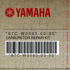 67C-W0093-00-00 Original OEM YAMAHA