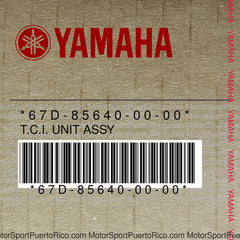 67D-85640-00-00 Original OEM YAMAHA