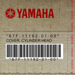 67F-11192-01-00 Original OEM YAMAHA