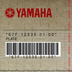 67F-12535-01-00 Original OEM YAMAHA