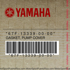 67F-13339-00-00 Original OEM YAMAHA