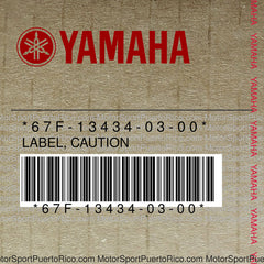 67F-13434-03-00 Original OEM YAMAHA