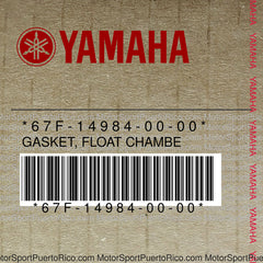 67F-14984-00-00 Original OEM YAMAHA