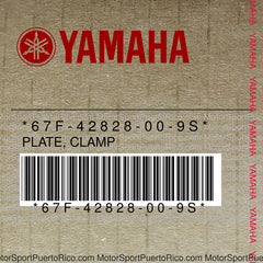 67F-42828-00-9S Original OEM YAMAHA