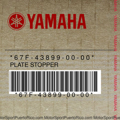 67F-43899-00-00 Original OEM YAMAHA