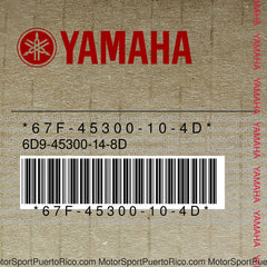67F-45300-10-4D Original OEM YAMAHA