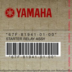 67F-81941-01-00 Original OEM YAMAHA