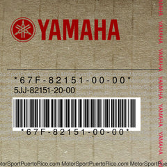 67F-82151-00-00 Original OEM YAMAHA
