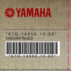 67G-14902-10-00 Original OEM YAMAHA