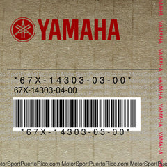 67X-14303-03-00 Original OEM YAMAHA