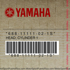 688-11111-02-1S Original OEM YAMAHA