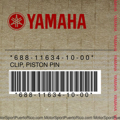 688-11634-10-00 Original OEM YAMAHA