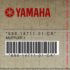 688-14711-01-CA Original OEM YAMAHA