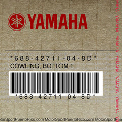 688-42711-04-8D Original OEM YAMAHA