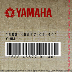 688-45577-01-40 Original OEM YAMAHA