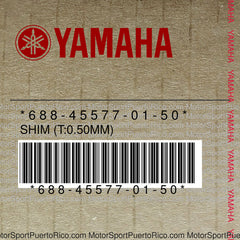 688-45577-01-50 Original OEM YAMAHA