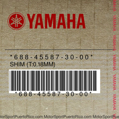 688-45587-30-00 Original OEM YAMAHA