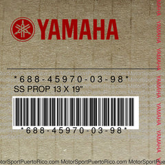 688-45970-03-98 Original OEM YAMAHA