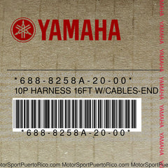 688-8258A-20-00 Original OEM YAMAHA