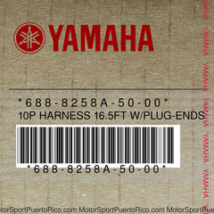 688-8258A-50-00 Original OEM YAMAHA