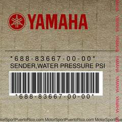688-83667-00-00 Original OEM YAMAHA