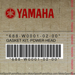 688-W0001-02-00 Original OEM YAMAHA