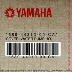 689-44312-00-CA Original OEM YAMAHA