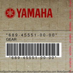 689-45551-00-00 Original OEM YAMAHA