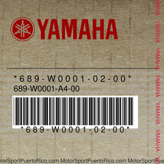 689-W0001-02-00 Original OEM YAMAHA