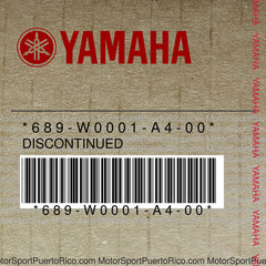 689-W0001-A4-00 Original OEM YAMAHA
