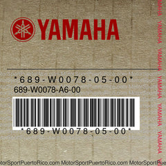 689-W0078-05-00 Original OEM YAMAHA