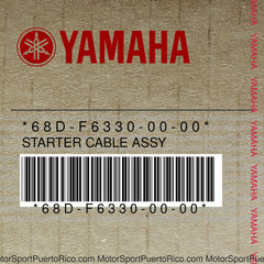 68D-F6330-00-00 Original OEM YAMAHA