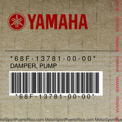 68F-13781-00-00 Original OEM YAMAHA