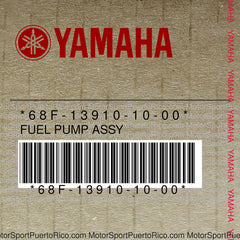 68F-13910-10-00 Original OEM YAMAHA