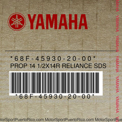 68F-45930-20-00 Original OEM YAMAHA