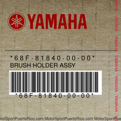 68F-81840-00-00 Original OEM YAMAHA
