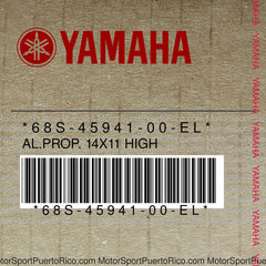 68S-45941-00-EL Original OEM YAMAHA