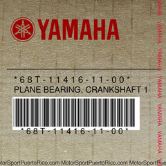 68T-11416-11-00 Original OEM YAMAHA