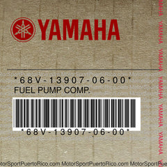 68V-13907-06-00 Original OEM YAMAHA