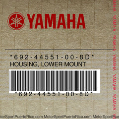 692-44551-00-8D Original OEM YAMAHA