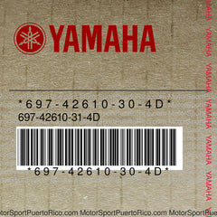 697-42610-30-4D Original OEM YAMAHA